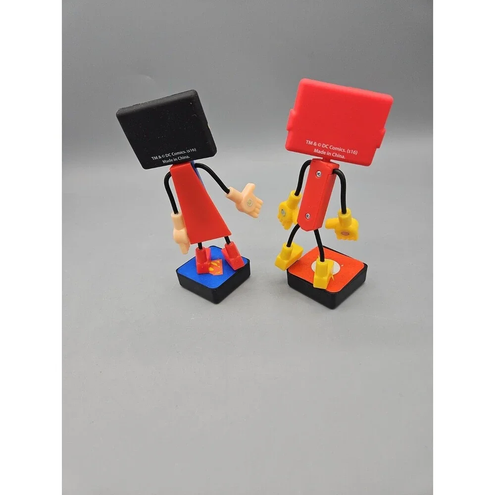 Justice League Bendable Magnetic Figures Lot Flash Superman DC Comics Lot Of 2